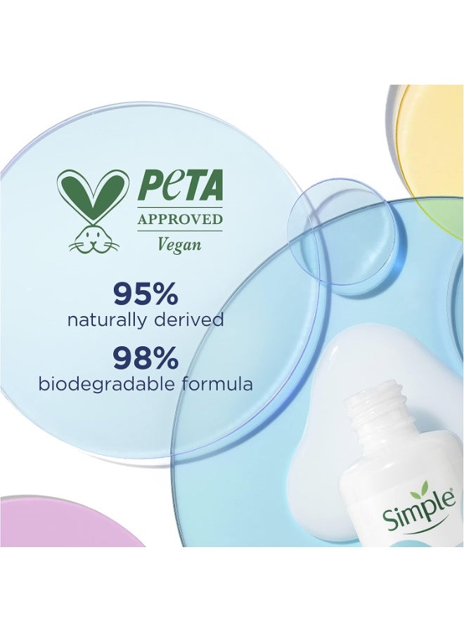 Simple 3% Hyaluronic Acid + B5* Booster Serum Serum Skin Care Suitable for All Skin Types for Hydrated, Softer Skin 30ml - Image 5
